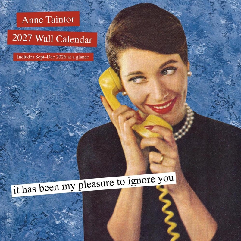 Anne Taintor 2027 Wall Calendar/Product Detail/Calendars & Diaries