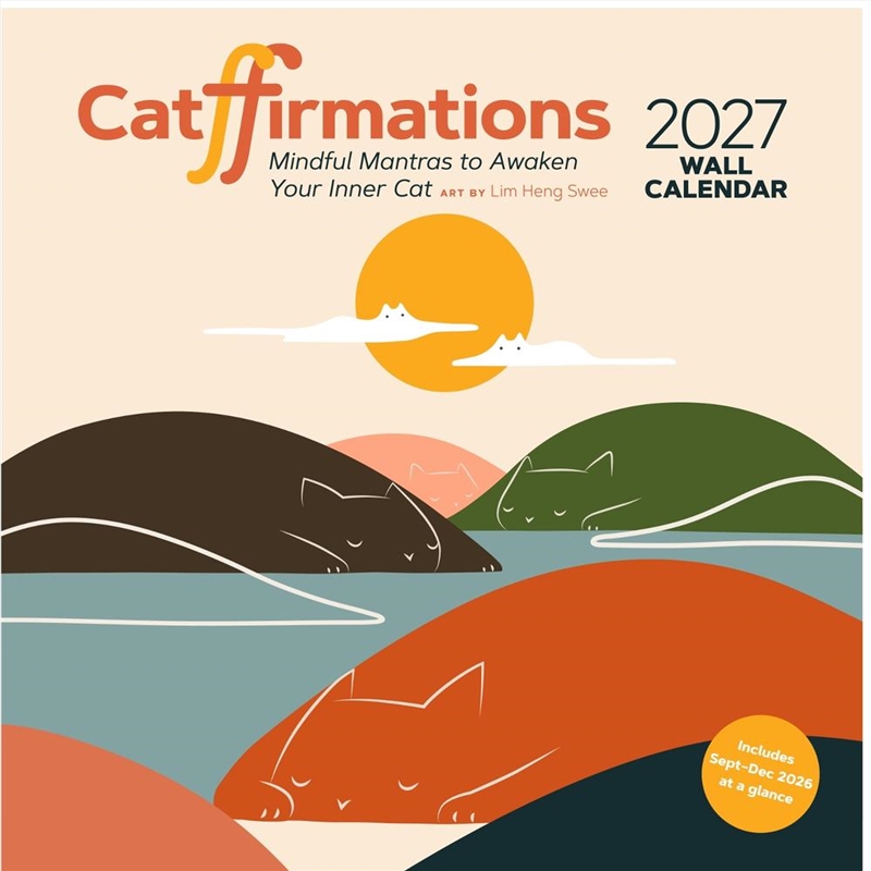 Catffirmations 2027 Wall Calendar/Product Detail/Calendars & Diaries