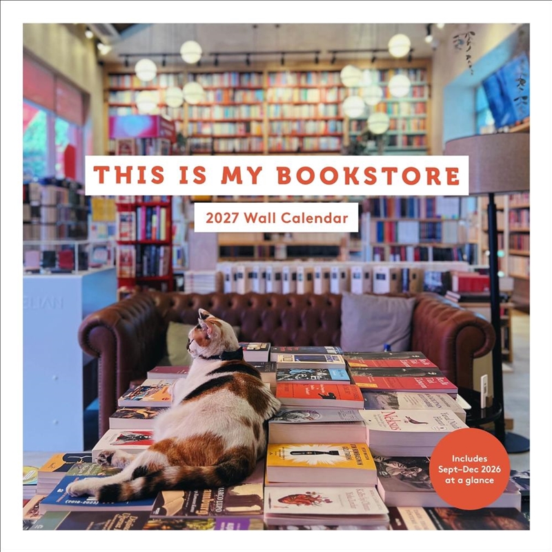 This Is My Bookstore 2027 Wall Calendar/Product Detail/Calendars & Diaries