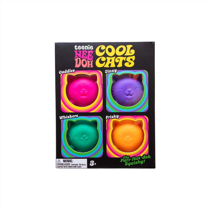 Schylling - Cool Cats Teenie (Multi-Pack) Nee Doh/Product Detail/Toys