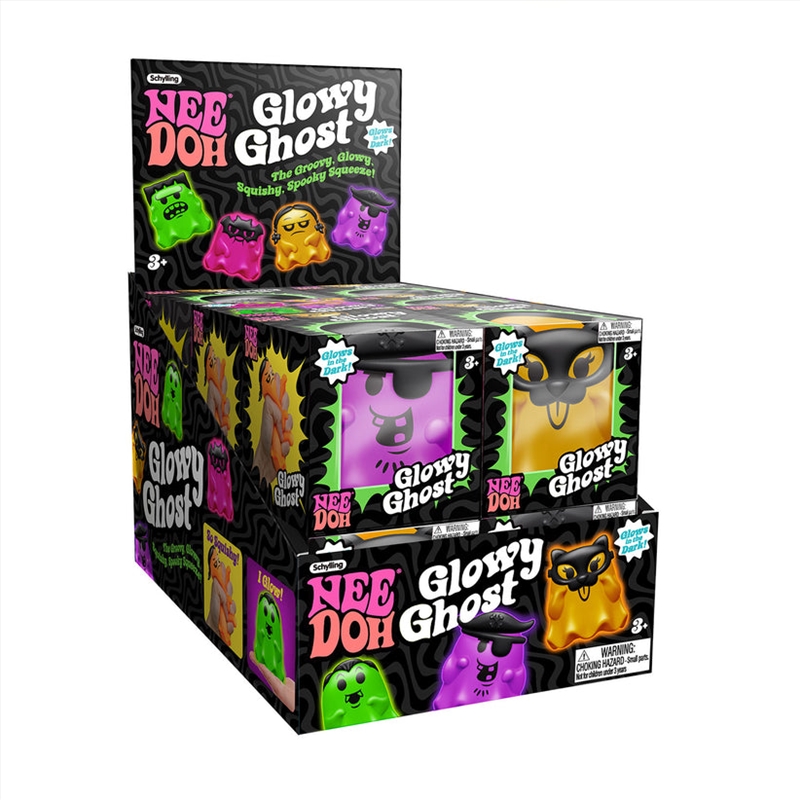 Schylling - Glowy Ghost Nee Doh (Sent At Random)/Product Detail/Toys