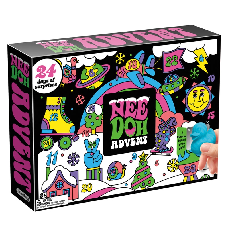 Schylling - Christmas Advent Calendar Nee Doh (2026)/Product Detail/Calendars & Diaries