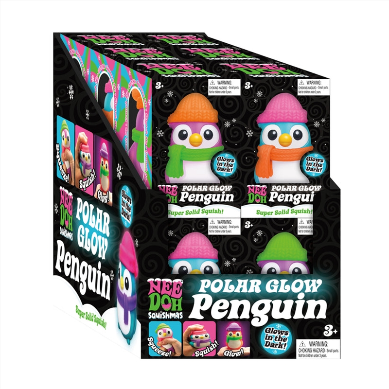 Schylling - Polar Glow Penguins Nee Doh (Sent At Random)/Product Detail/Toys