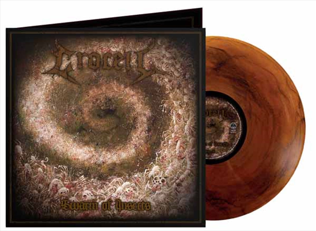 Swarm Of Insects - Orange + Black Marbled Vinyl/Product Detail/Metal
