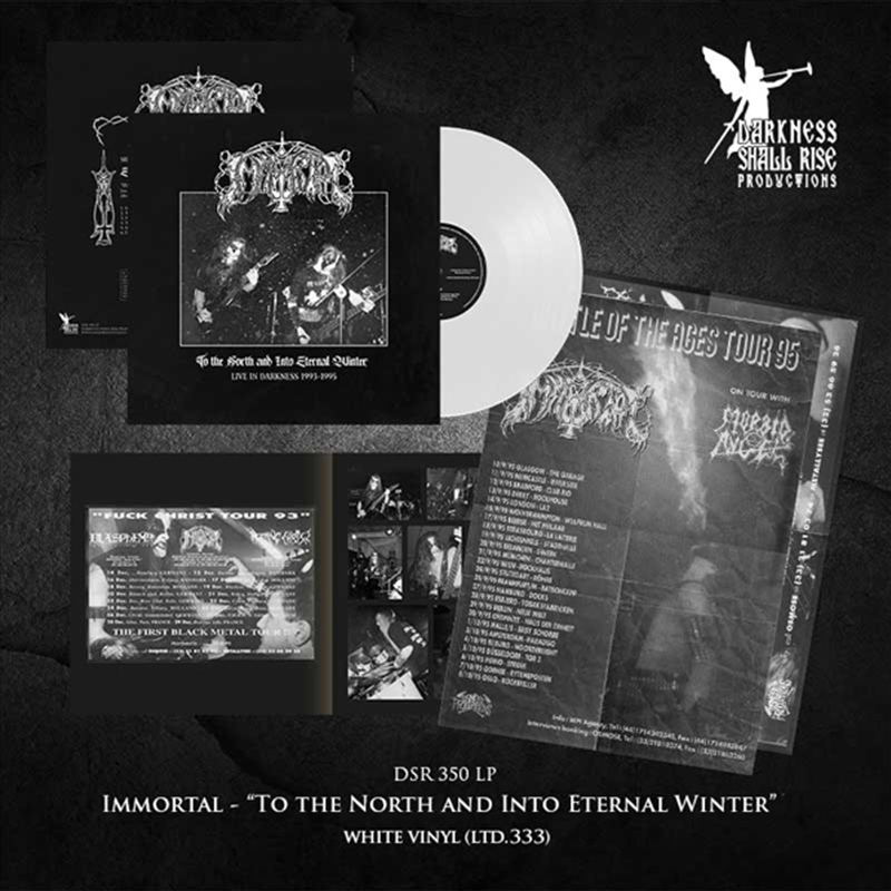 To The North And Into Eternal Winters - Live In Darkness 1993-1995 - White Vinyl/Product Detail/Metal