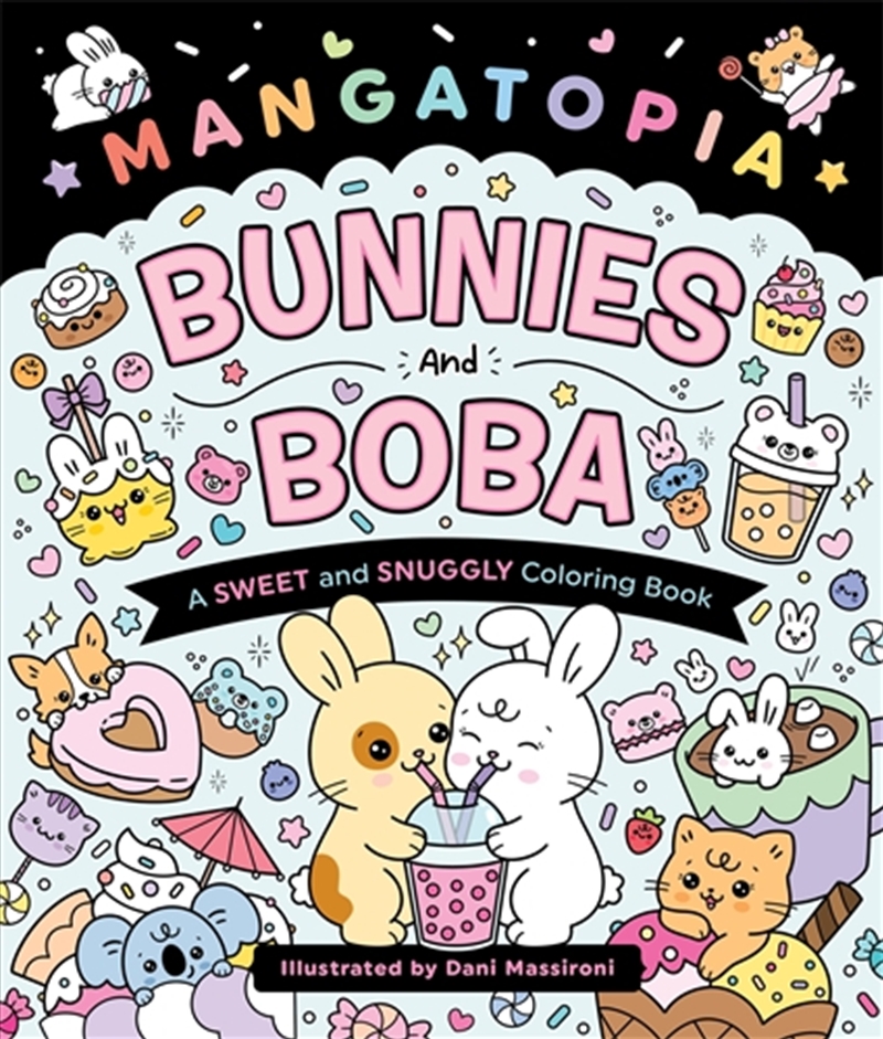 Mangatopia: Bunnies and Boba/Product Detail/Adults Activity Books