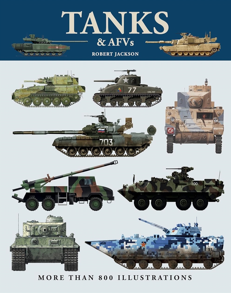 Tanks & AFVs: More than 800 illustrations/Product Detail/Military
