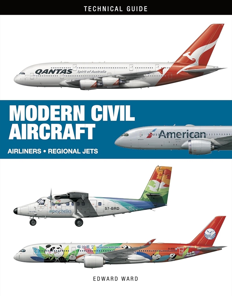 Modern Civil Aircraft: Airliners - Regional Jets - Turboprops/Product Detail/Transportation