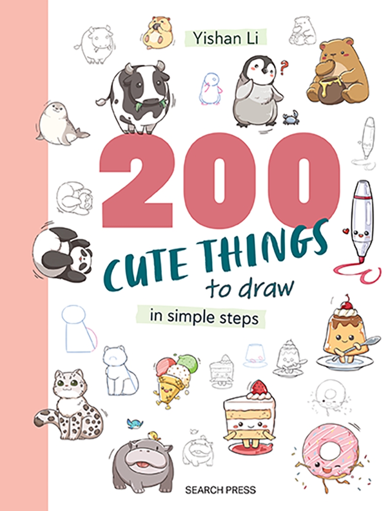 200 Cute Things to Draw/Product Detail/Art