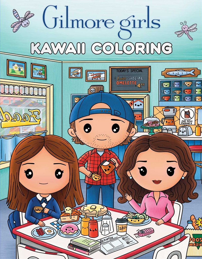 Gilmore Girls Kawaii Coloring/Product Detail/Adults Colouring