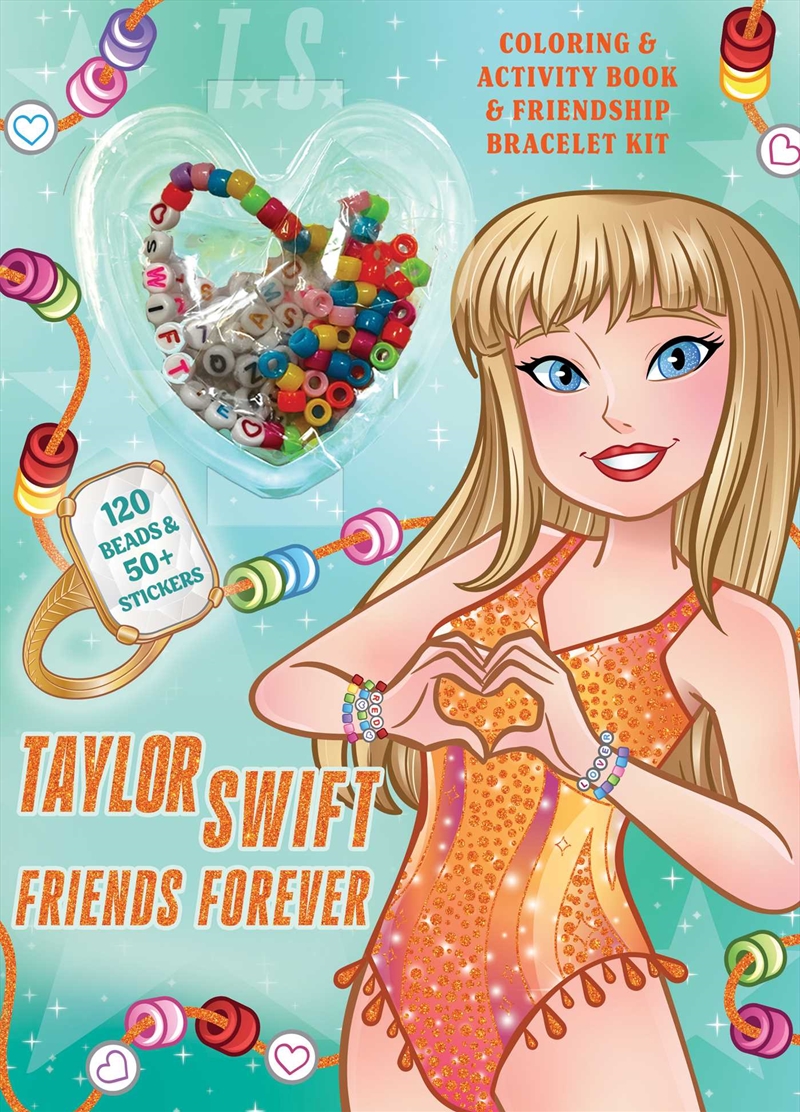 Taylor Swift Friends Forever Coloring & Activity Book with Friendship Bracelet Kit/Product Detail/Kids Activity Books