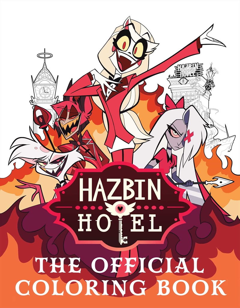 Hazbin Hotel: The Official Coloring Book/Product Detail/Adults Colouring