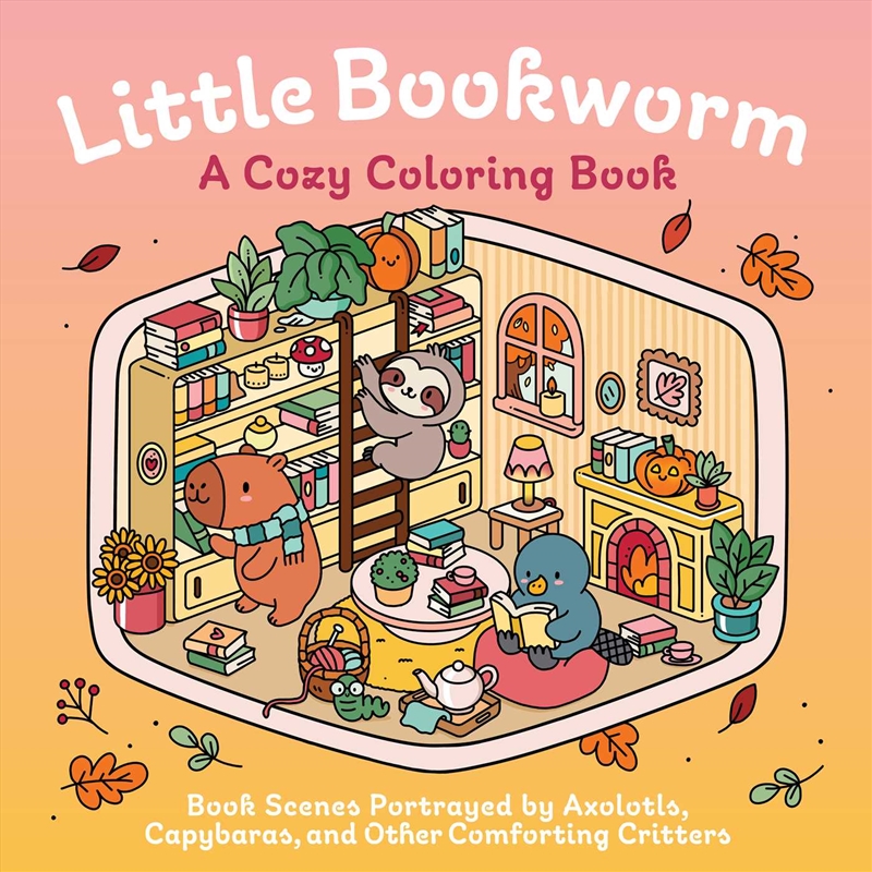 Little Bookworm: A Cozy Coloring Book/Product Detail/Adults Colouring
