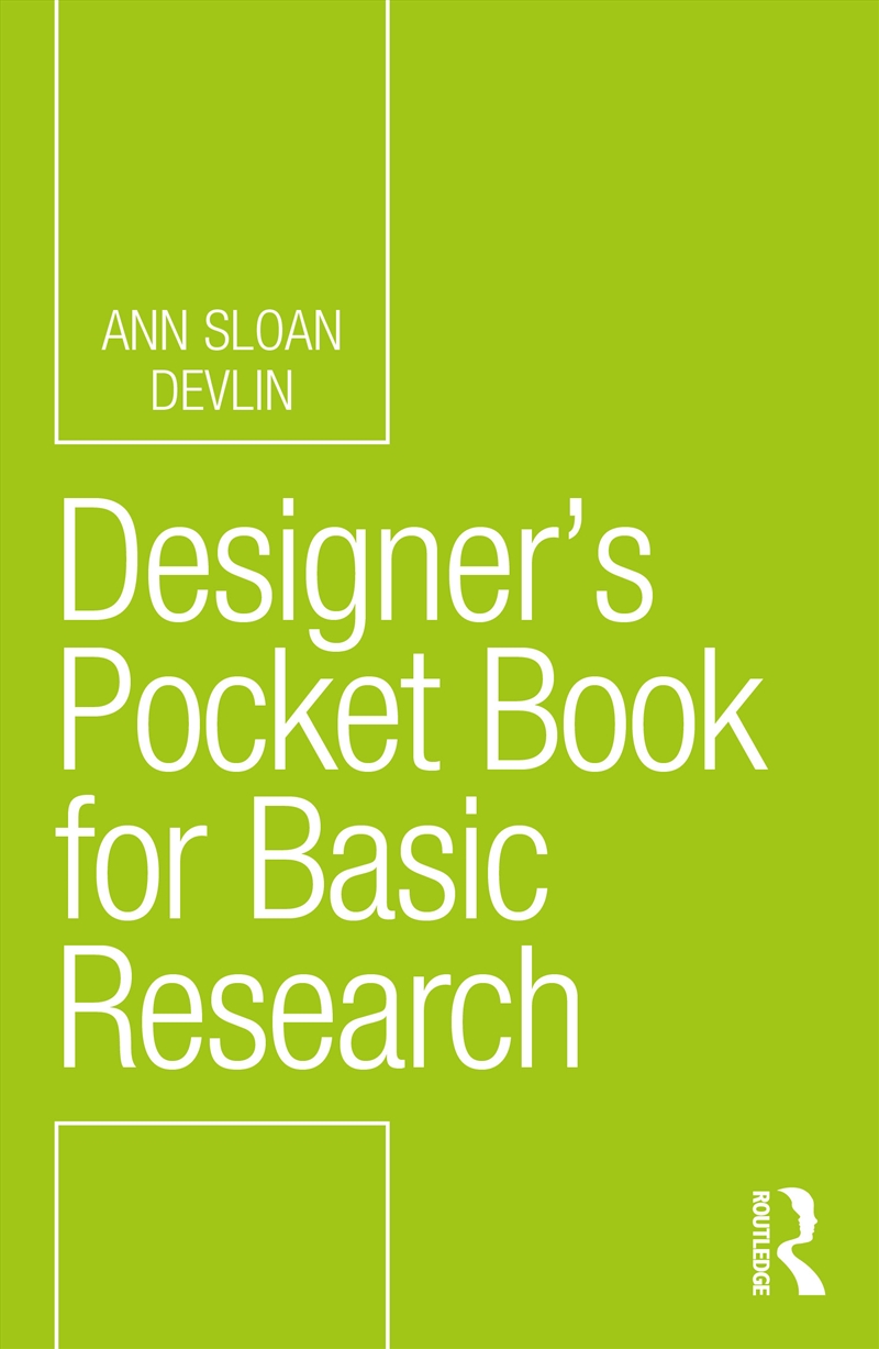 Designer’s Pocket Book for Basic Research/Product Detail/Architecture