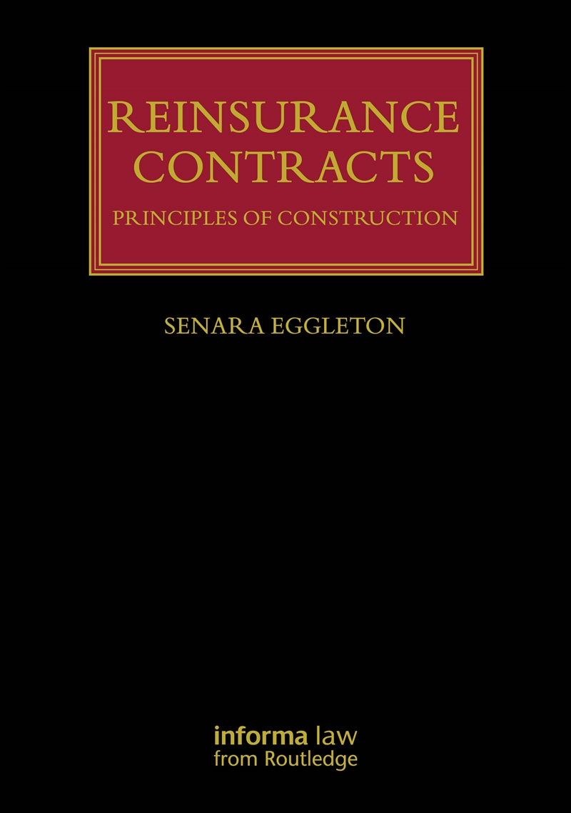 Reinsurance Contracts/Product Detail/Law