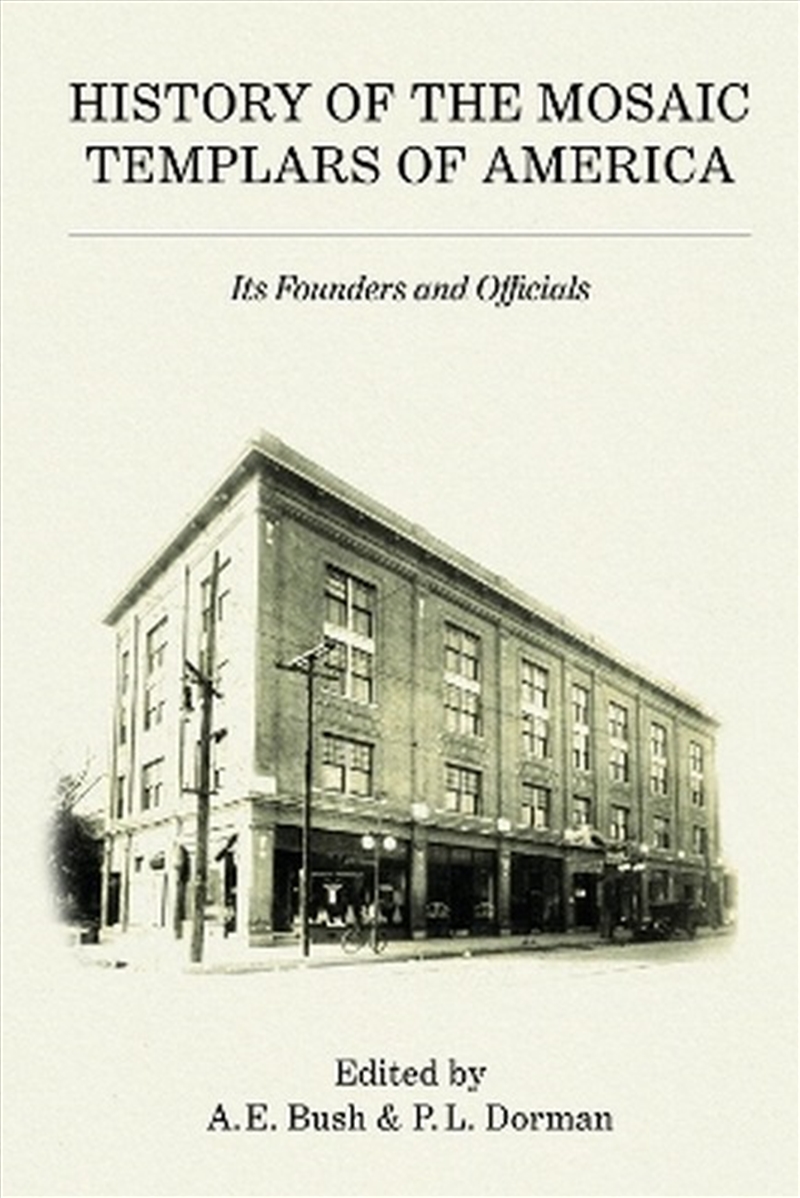 History of the Mosaic Templars of America/Product Detail/Society & Culture