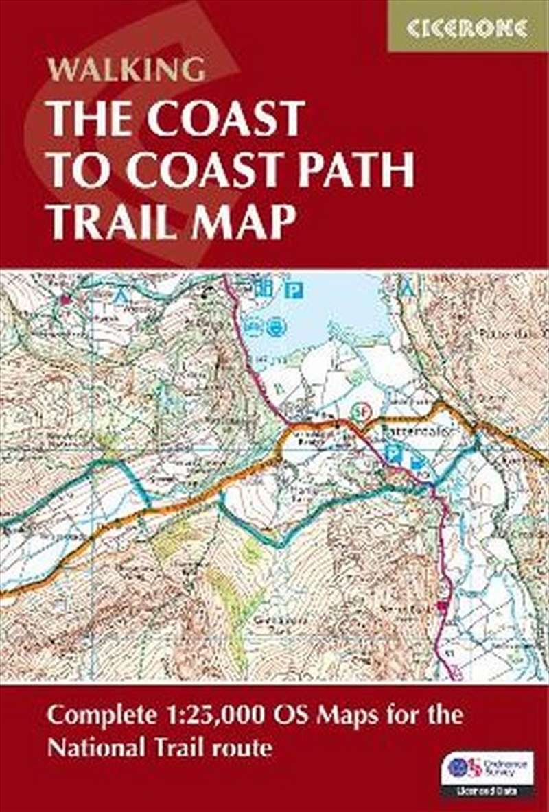 The Coast to Coast Path Trail Map/Product Detail/Travel & Holidays