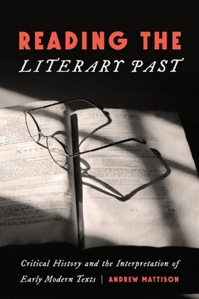 Reading the Literary Past/Product Detail/Literature & Poetry