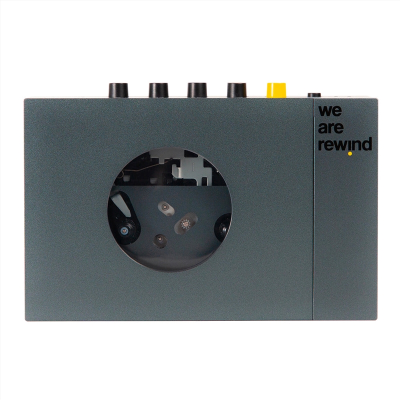We Are Rewind Portable Cassette Player & Recorder - Keith, Grey/Product Detail/Media Players
