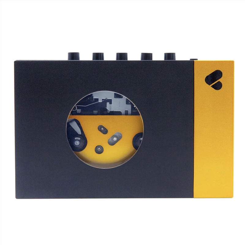 We Are Rewind Portable Cassette Player & Recorder - Amy, Black & Yellow/Product Detail/Media Players