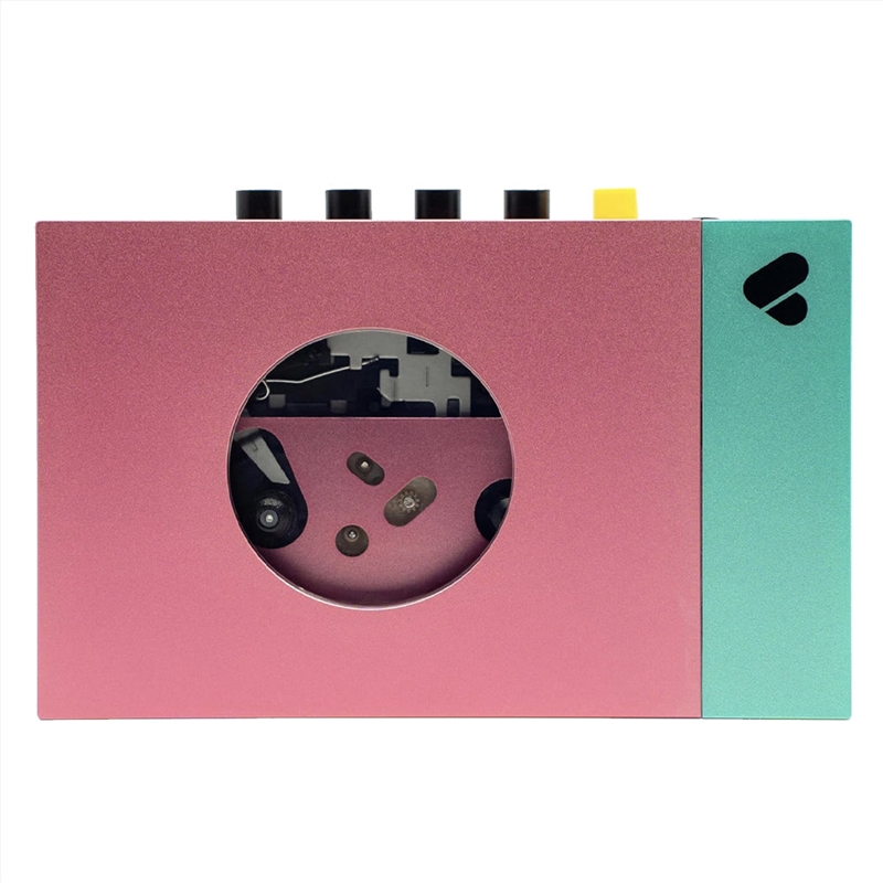 We Are Rewind Portable Cassette Player & Recorder - Edith, Pink & Green/Product Detail/Media Players