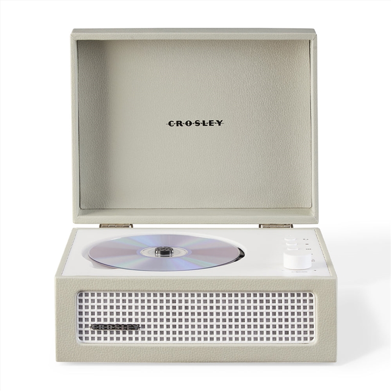 Crosley Voyager Portable Retro CD Player with Stereo Bluetooth Speakers, FM Radio - Dune/Product Detail/Media Players