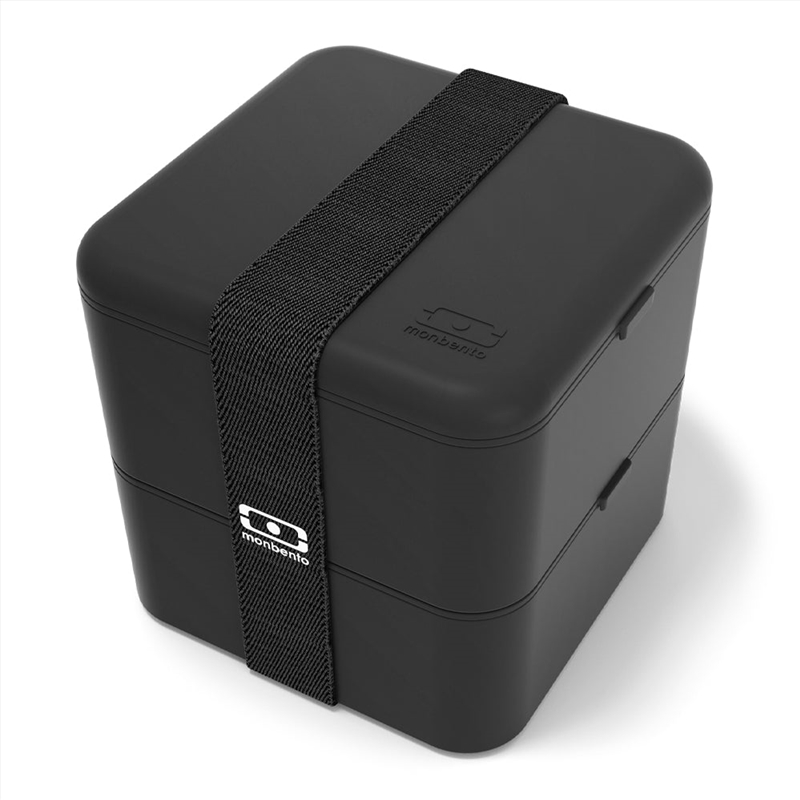 Monbento Mb Square Bento Box - Black Onyx/Product Detail/Lunchboxes