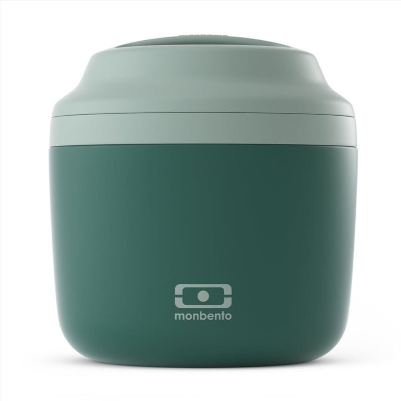 Monbento Mb Element Insulated Bento Box - Bi-Colour Green/Product Detail/Lunchboxes
