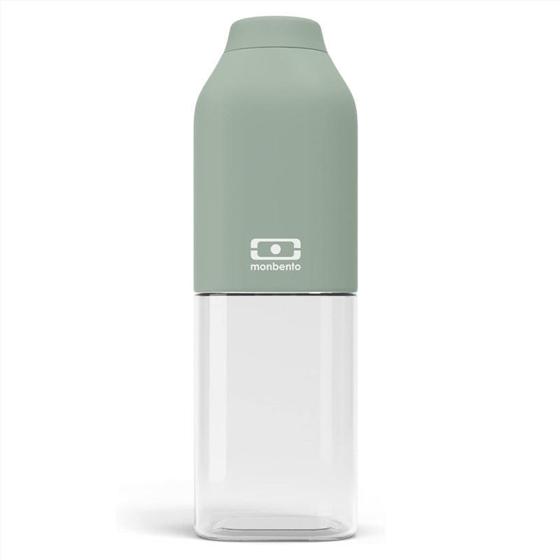 Monbento Mb Positive M Reusable Water Bottle - Green Natural/Product Detail/Drinkware