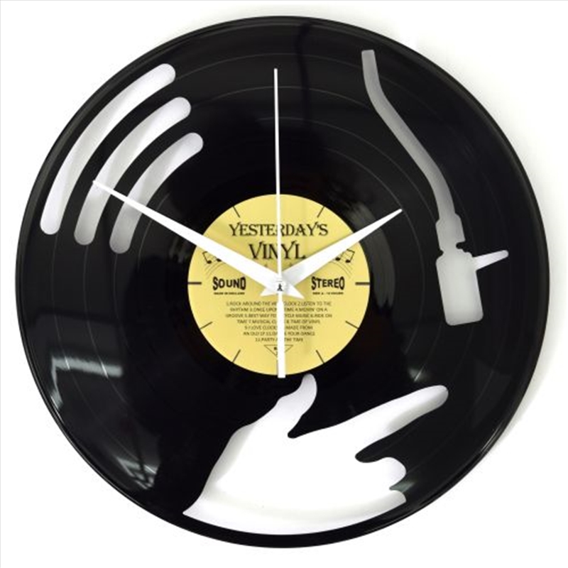Yesterday's Vinyl Wall Clock Disc Jockey 30cm/Product Detail/Clocks