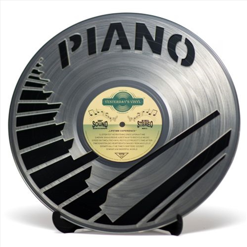 Yesterday’s Vinyl 3D Decoration Piano 30x30x13cm - Assorted Colours (Sent At Random)/Product Detail/Decor