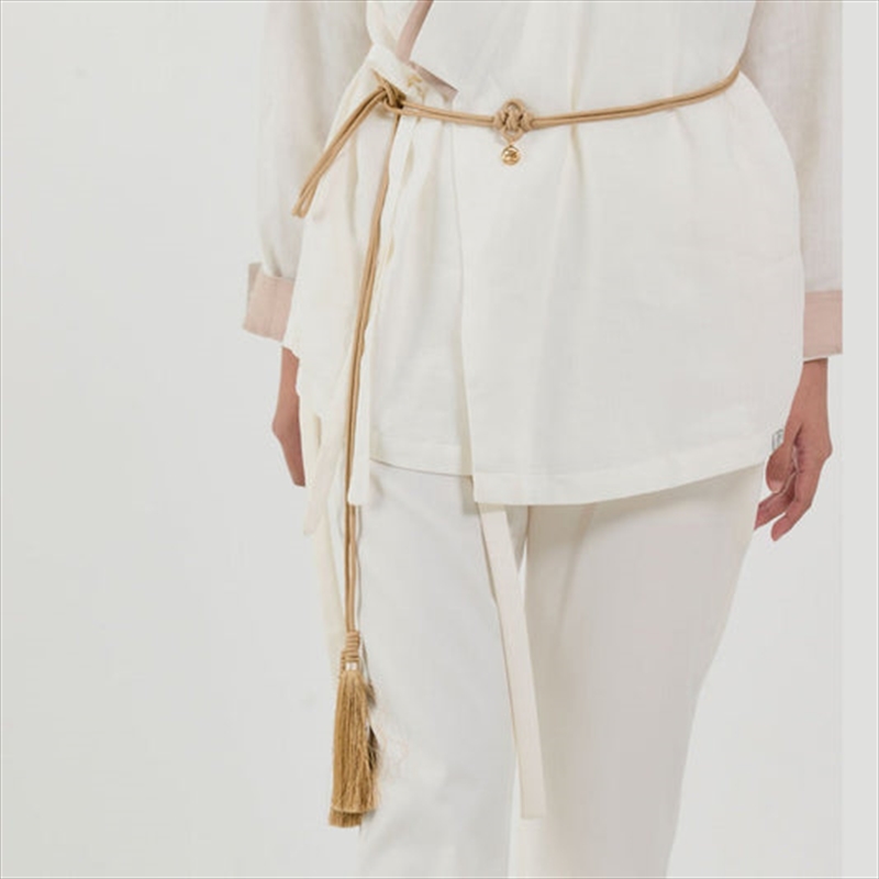 [Bts Jung Kook Pick] Gwidorae Knot Tassel Belt Mini [Beige]/Product Detail/KPOP Merch