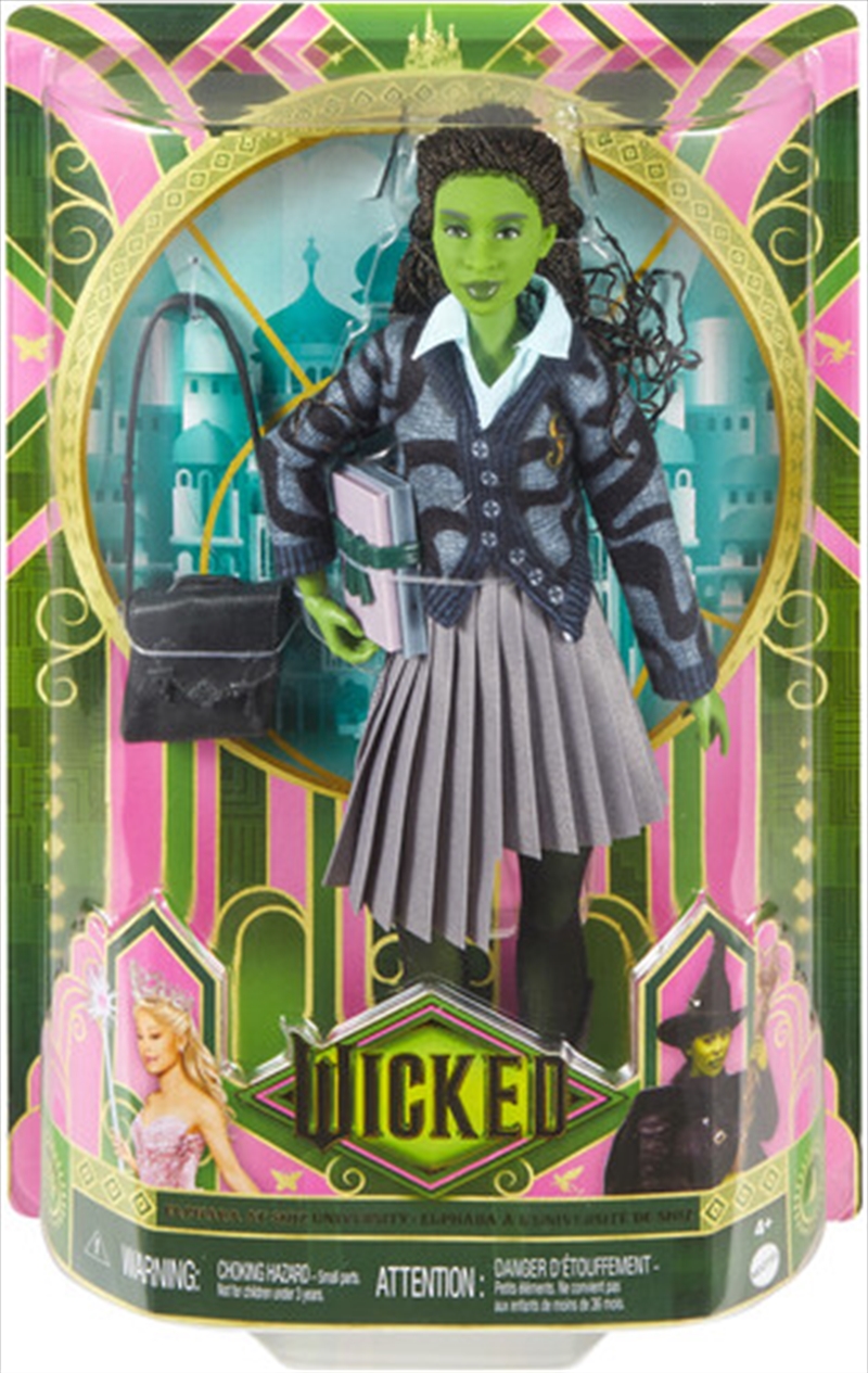 Mattel - Wicked Elphaba at Shiz University Fashion Doll/Product Detail/Toys