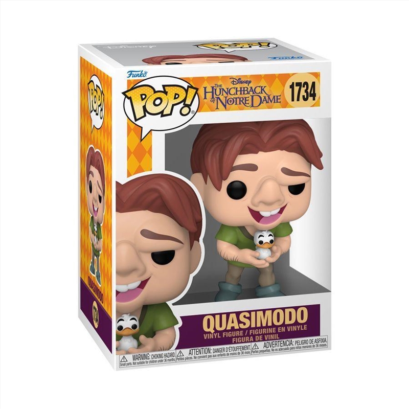 Hunchback of Notre Dame - Quasimodo w/Bird Pop! Vinyl/Product Detail/Movies