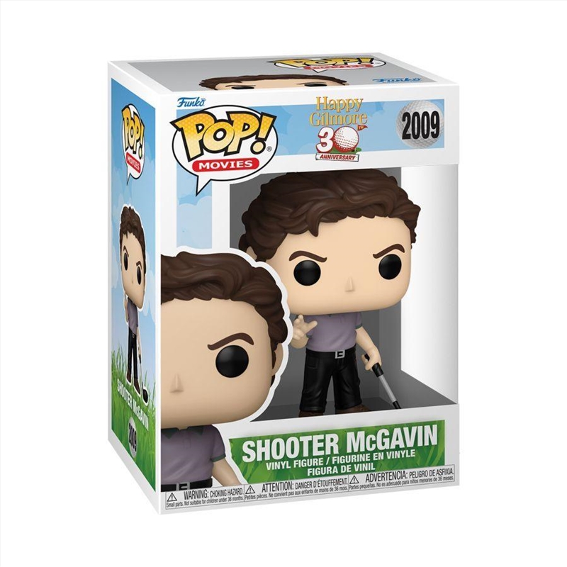 Happy Gilmore - Shooter McGavin Pop! Vinyl/Product Detail/Movies