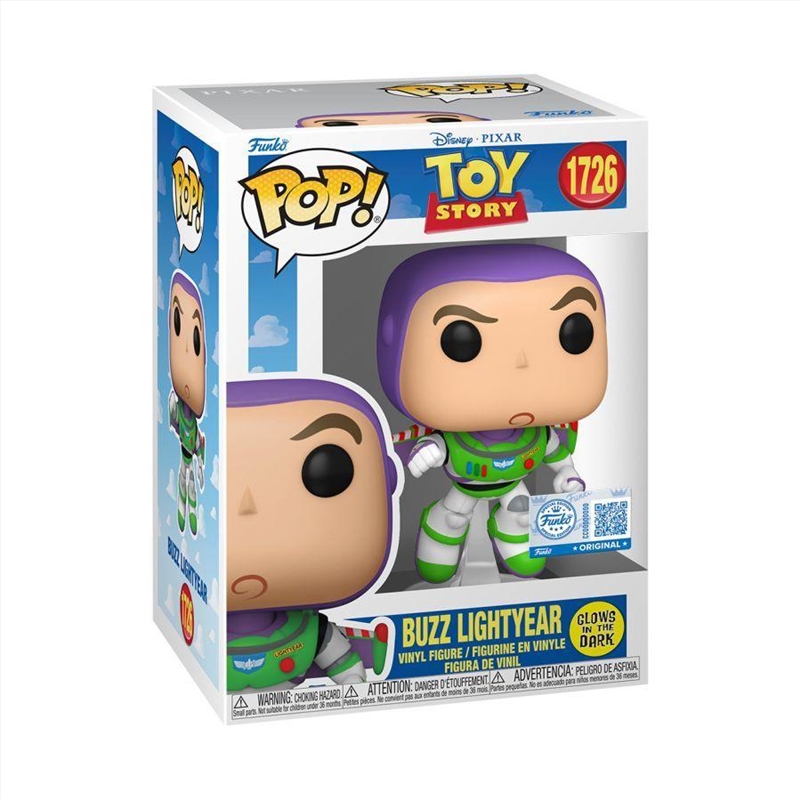 Toy Story - Buzz (Flying) Glow Pop! Vinyl RS/Product Detail/Standard Pop Vinyl