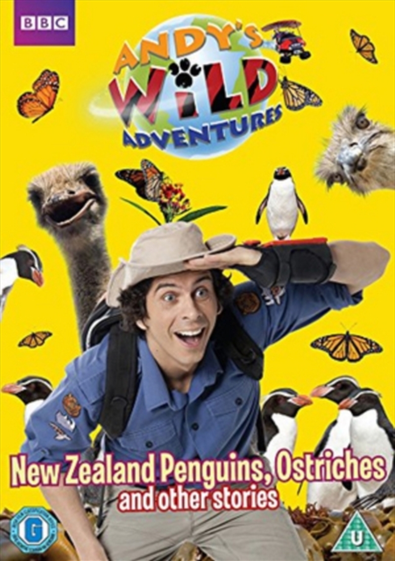 Andys Wild Adventures - New Zealand Penguins Ostriches And Other Stories (REGION 2)/Product Detail/Childrens