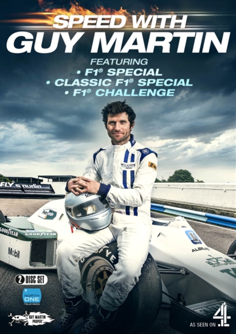 Guy Martin - The Formula 1 Specials (REGION 2)/Product Detail/Documentary
