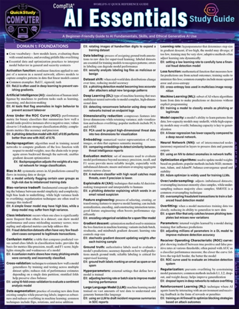 CompTIA - AI Essentials/Product Detail/Reading