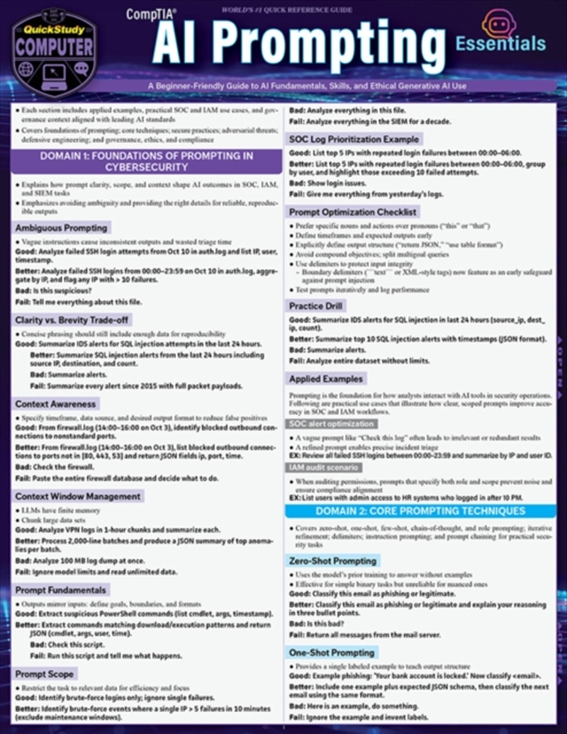 CompTIA - AI Prompting Essentials/Product Detail/Reading