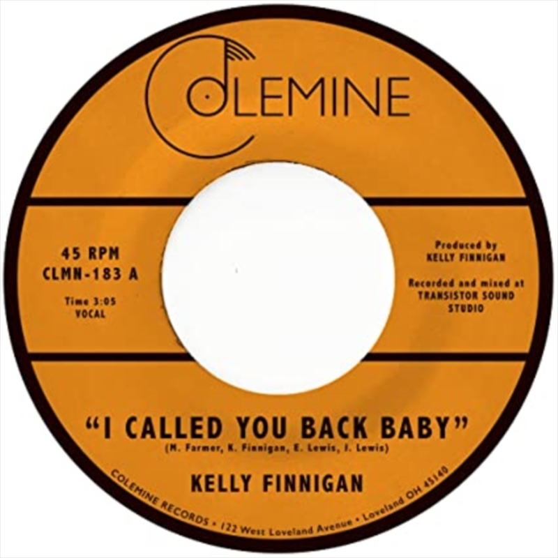 I Called You Back Baby/Product Detail/R&B