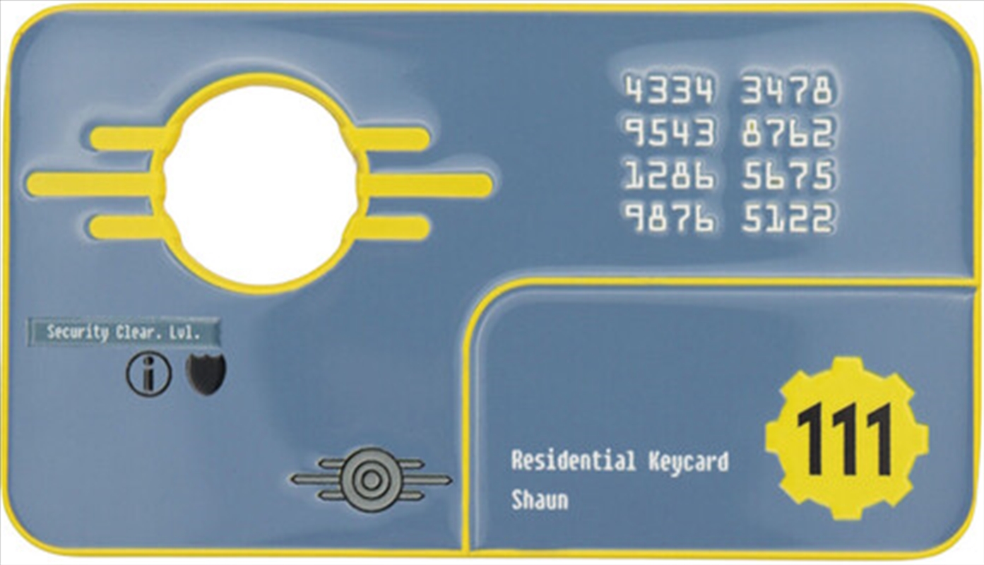 Vault 111 Ltd Security Keycard/Product Detail/Replicas