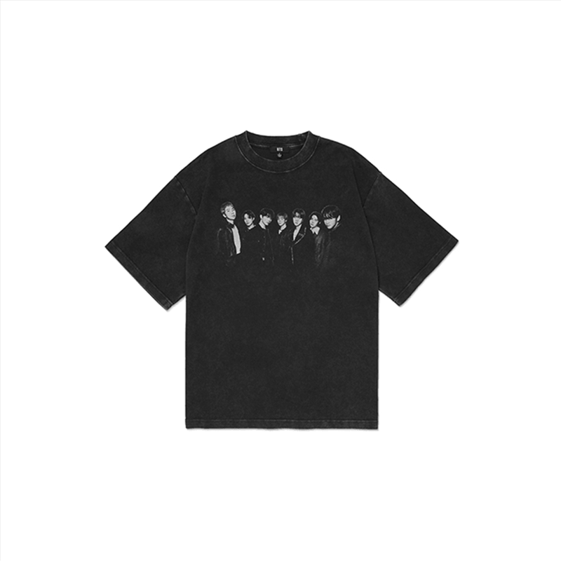 Bts - Arirang World Tour Official Md S/S Photo T-Shirt (Black) - S/Product Detail/KPOP Merch