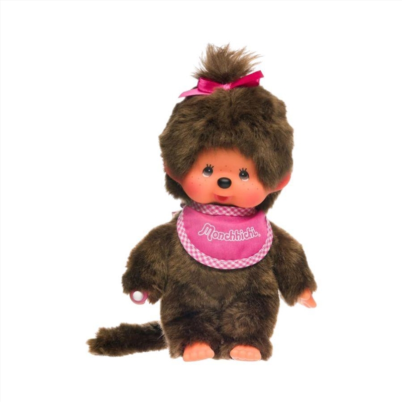 Monchhichi – Classic Pink Bib Girl Plush Doll/Product Detail/Plush Toys