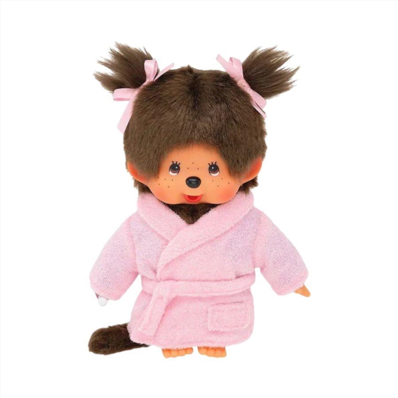 Monchhichi – Pink Bathrobe Girl Plush Doll/Product Detail/Plush Toys