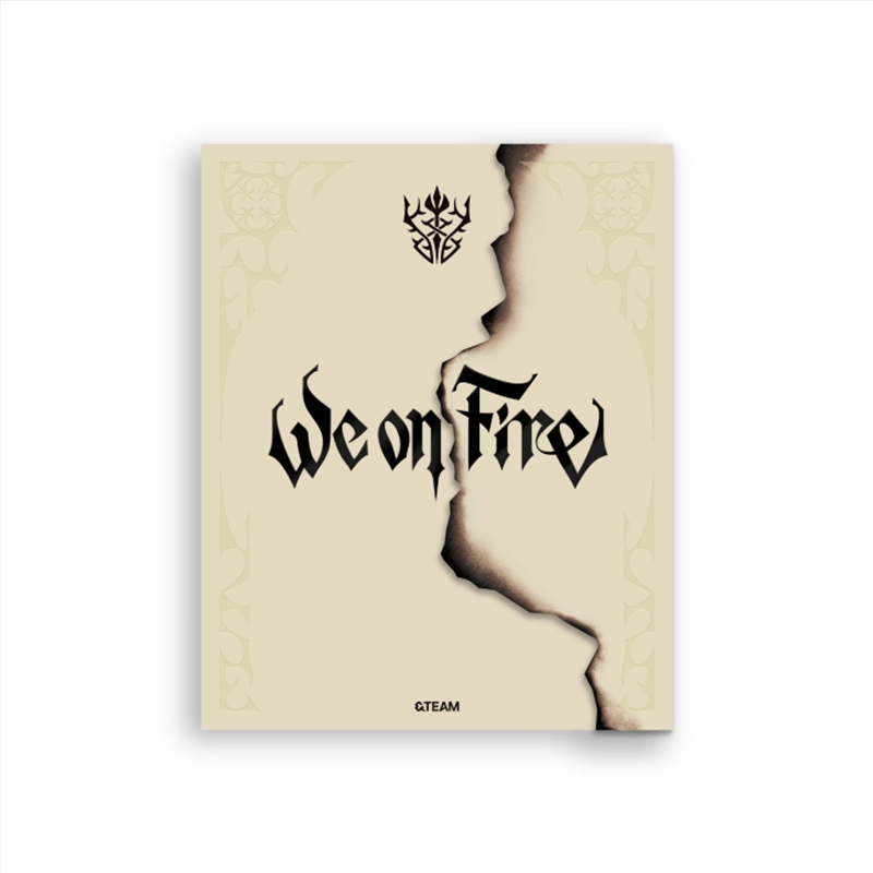 &Team - We On Fire 3rd Ep Album Weverse Shop Gift Limited Edition/Product Detail/World
