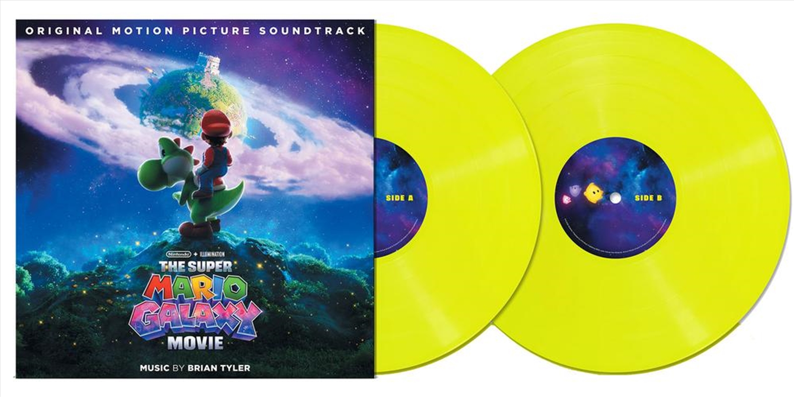 Super Mario Galaxy Movie Soundtrack - Luma-Inspired Yellow Vinyl/Product Detail/Soundtrack