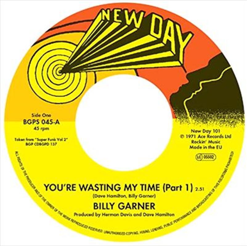 You’re Wasting My Time (Part 1)/Product Detail/Rock/Pop