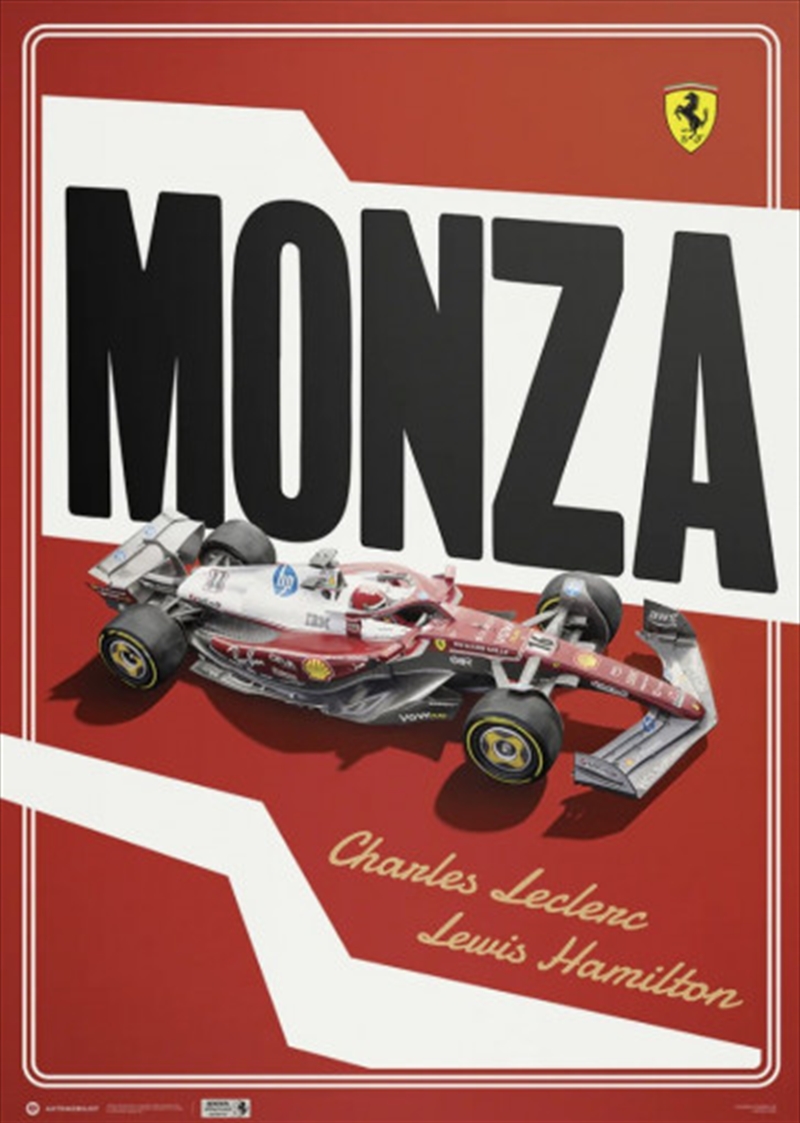 Poster - F1 Scuderia Ferrari HP - SF-25 - Monza Special Livery 2025/Product Detail/Posters & Prints