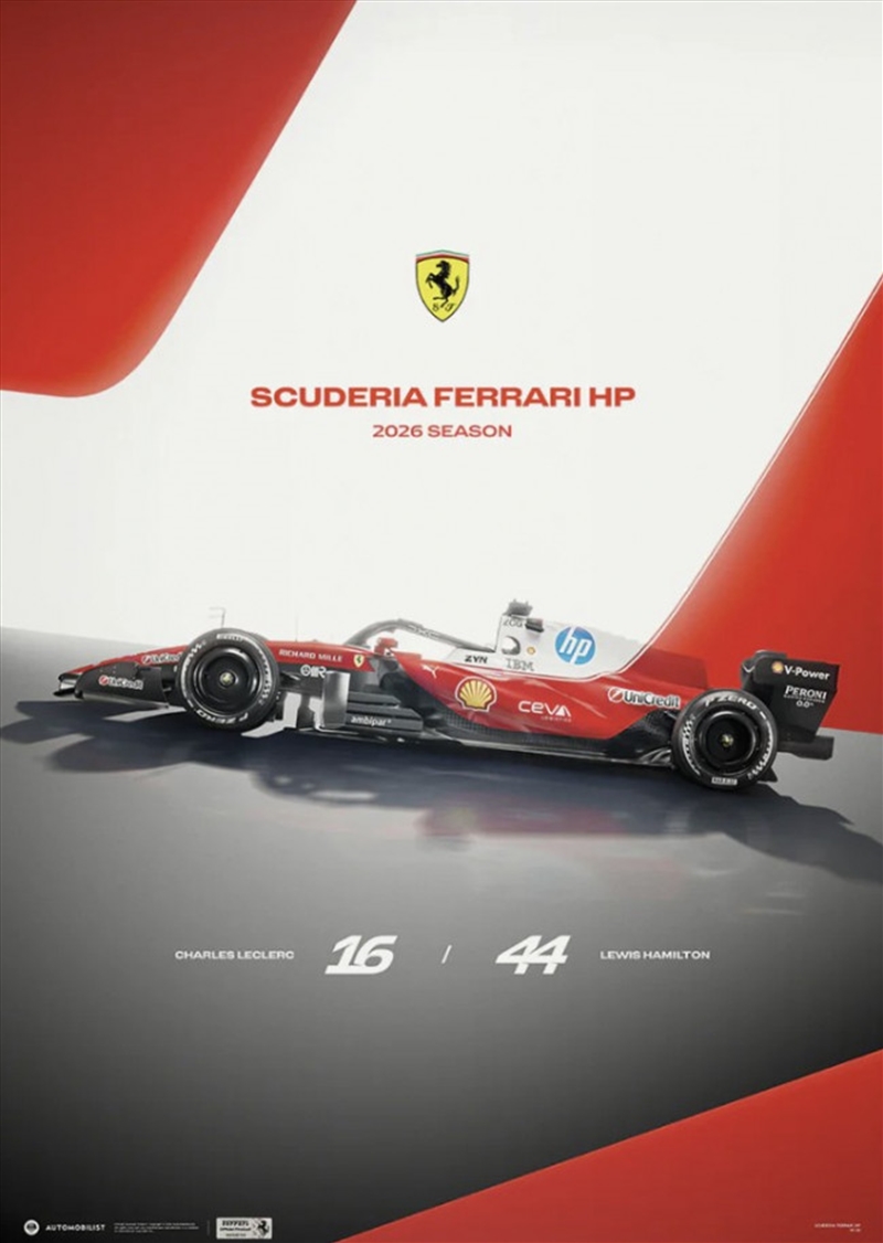 Poster - F1 Scuderia Ferrari HP - SF-26/Product Detail/Posters & Prints